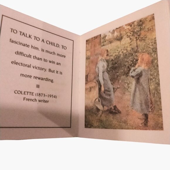 Motherhood Mini Book A Gift Of Love Running Press 1991 Hardcover Illustrations - Picture 5 of 8